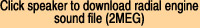 Click speaker to download radial engine

sound file (2MEG)